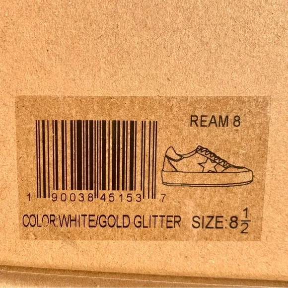 Vintage Havana Women's Ream Glitter Sneakers, 8.5 - Picture 4 of 11